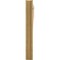 Ekena Millwork 5 1/2-in W x 34-in D x 46-in H Balboa Slat Rough Cedar Woodgrain TimberThane Outlooker, Primed Tan OUTUR055X34X46BOA24RCPR - alternate 2